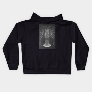 Lobster Chalkboard Kids Hoodie